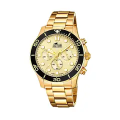 LOTUS - Reloj 18758/2 Champaña Hombre Crono Deportivo