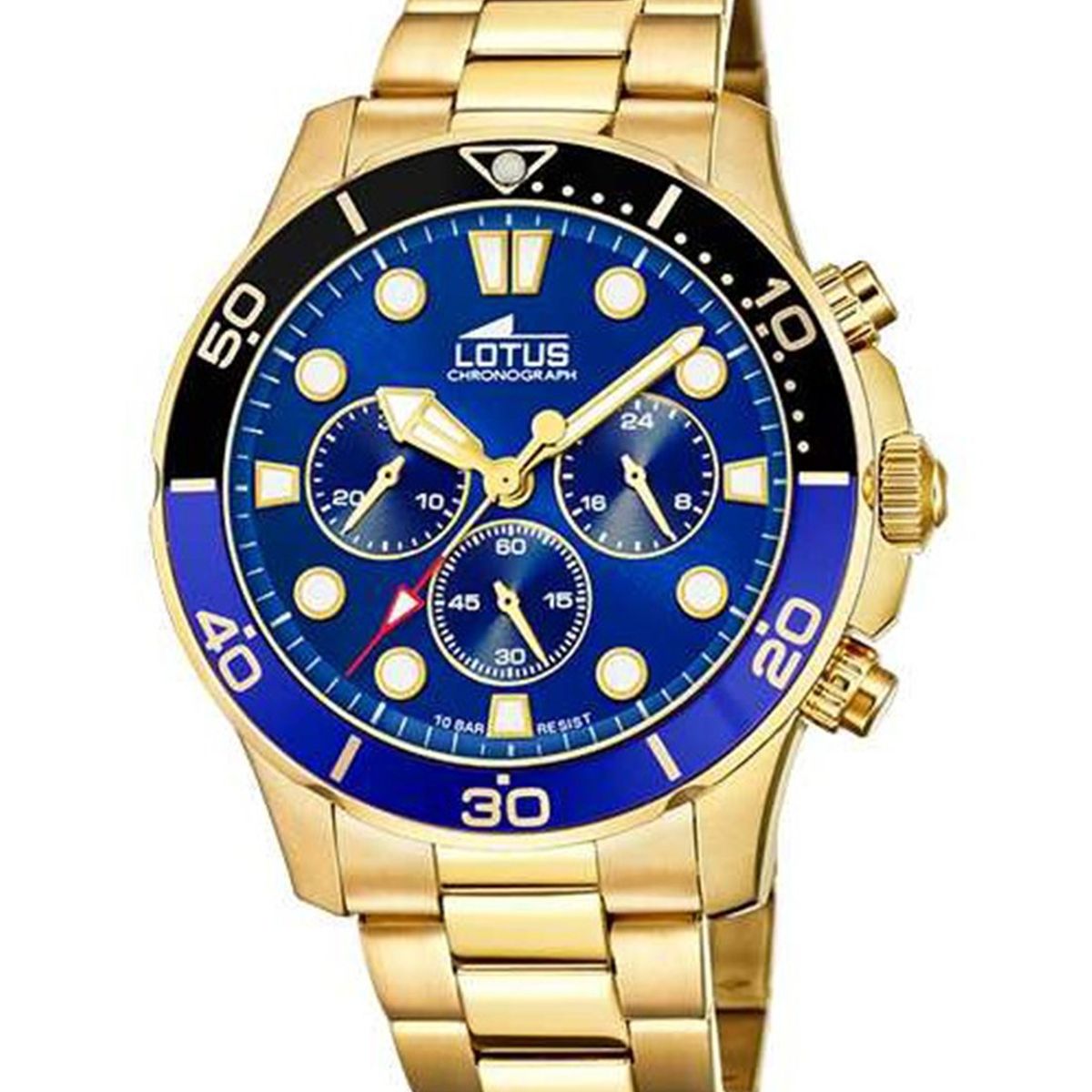 LOTUS - Reloj 18758/1 Lotus Azul Hombre Crono Deportivo