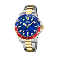 LOTUS - Reloj 18760/4 Azul Hombre Crono Deportivo
