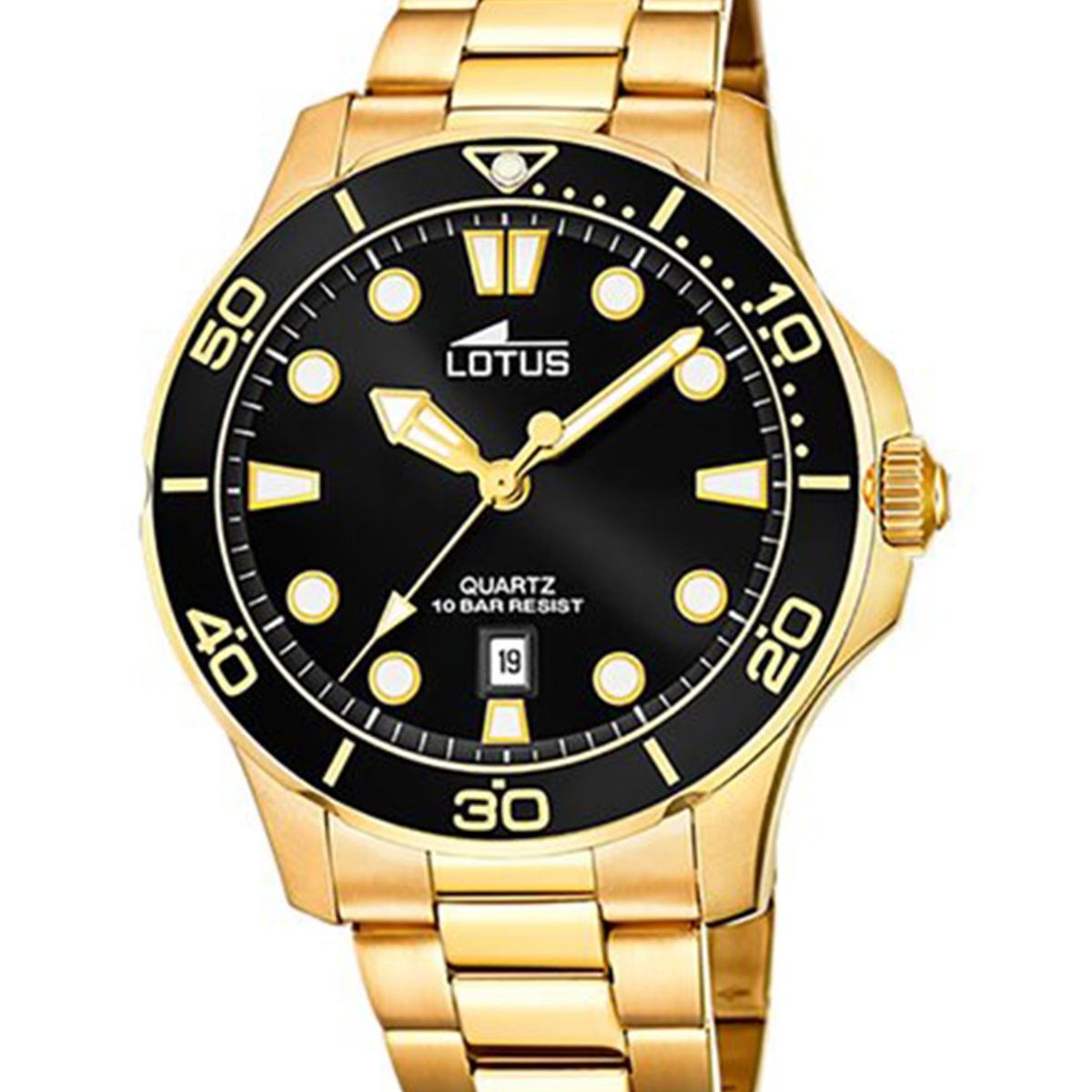 LOTUS - Reloj 18761/3 Lotus Negro Hombre Crono Deportivo