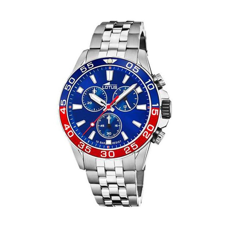 LOTUS - Reloj 18765/3 Lotus Azul Hombre Crono Deportivo.-