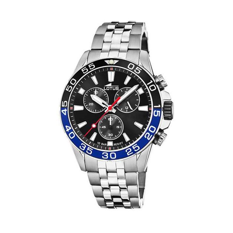 LOTUS - Reloj 18765/4 Lotus Negro Hombre Crono Deportivo