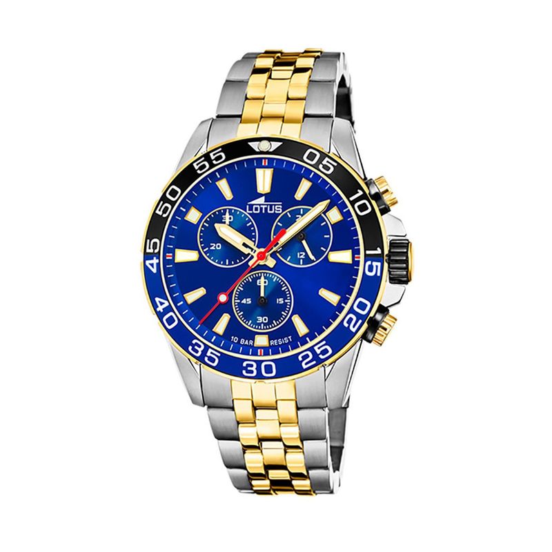 LOTUS - Reloj 18767/1 Lotus Azul Hombre Crono Deportivo