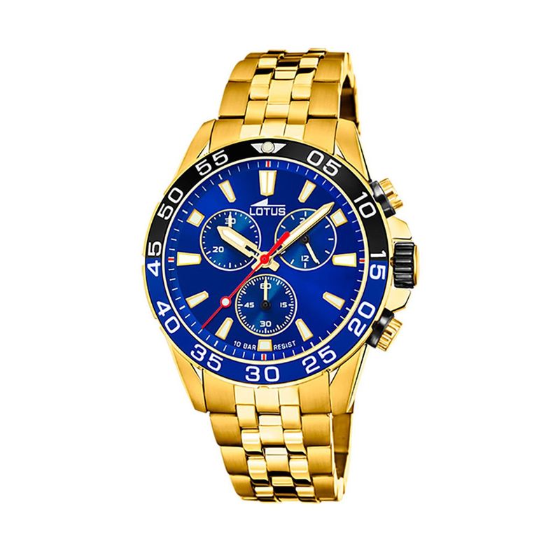 LOTUS - Reloj 18769/1 Lotus Azul Hombre Crono Deportivo