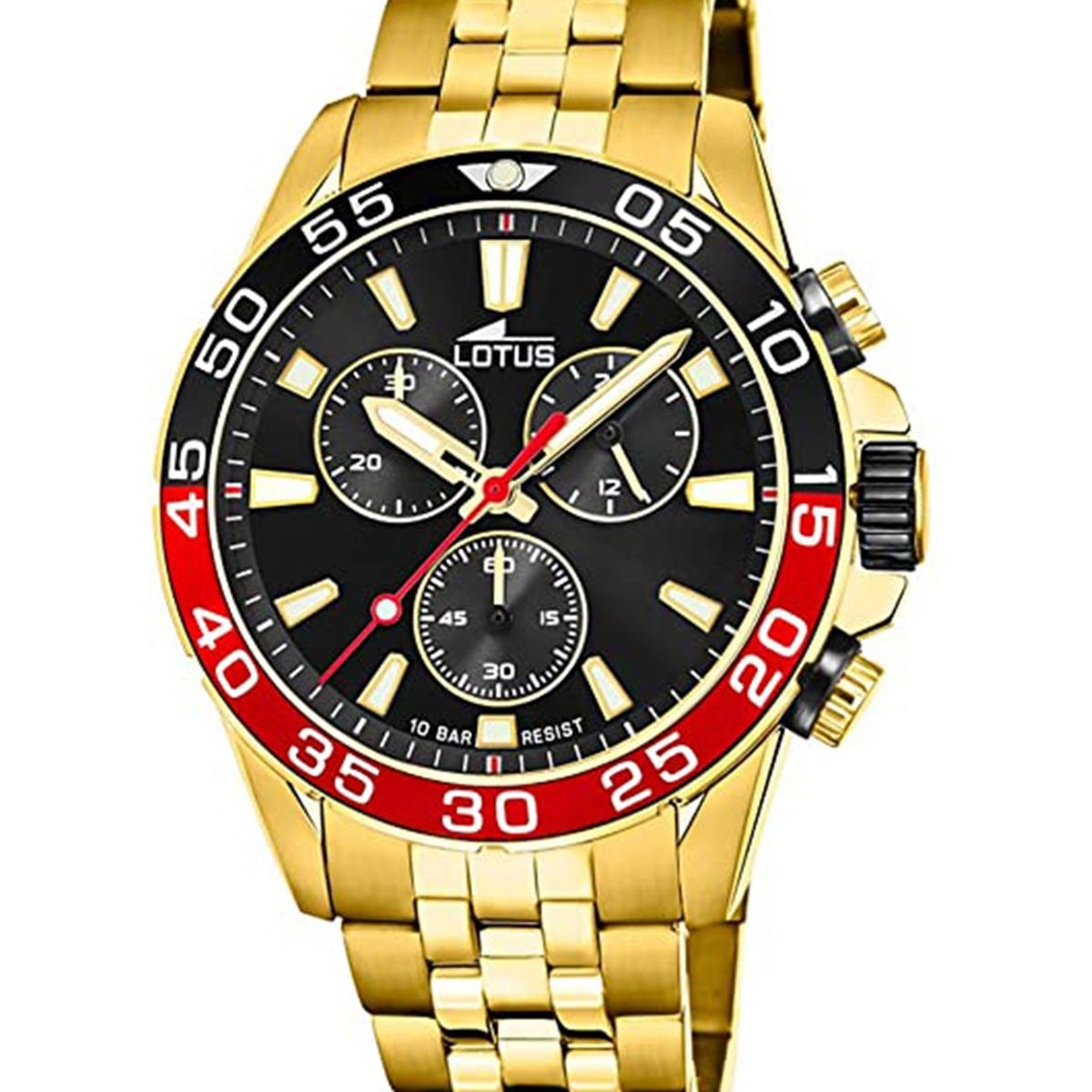 LOTUS - Reloj 18769/4 Lotus Negro Hombre Crono Deportivo