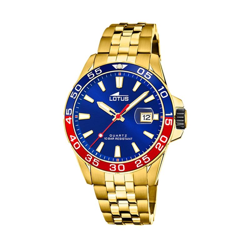 LOTUS - Reloj 18770/3 Lotus Azul Hombre Crono Deportivo