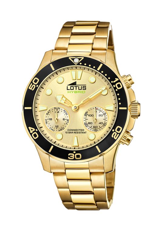 Reloj 18802/1 Champana Hombre Connected Beige TALLA UNICA