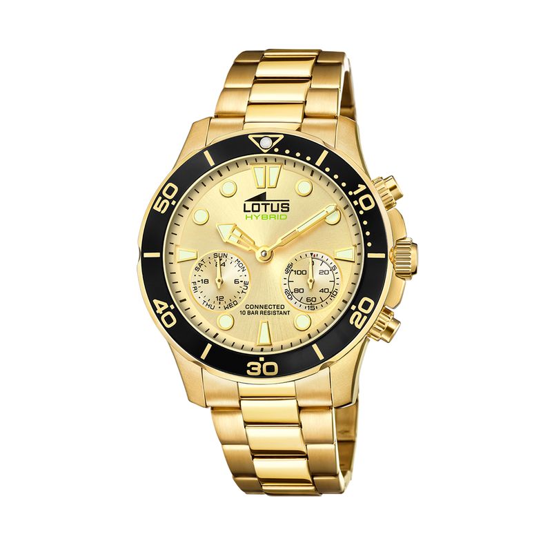 LOTUS - Reloj 18802/1 Lotus Champaña Hombre Connected