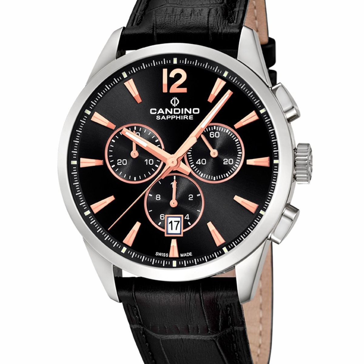 CANDINO - Reloj C4517/G Candino Negro Hombre Sport Athletic Chic