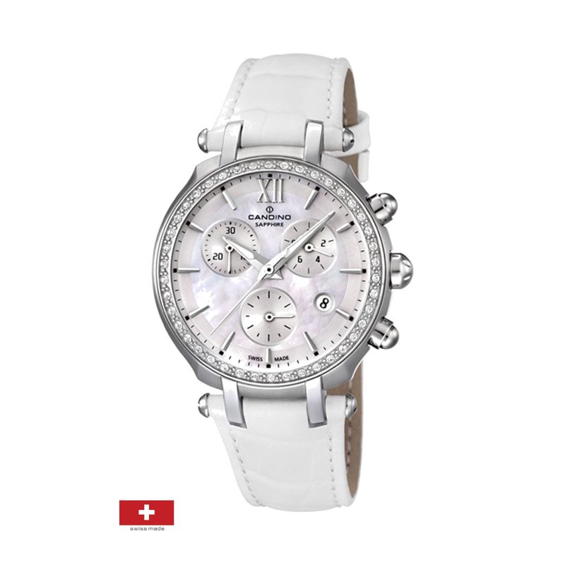 CANDINO - Reloj C4522/1 Candino Blanco Mujer Sport Athletic Chic