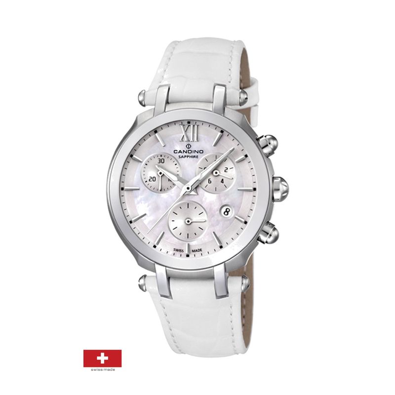 CANDINO - Reloj C4521/1 Candino Blanco Mujer Sport Athletic Chic