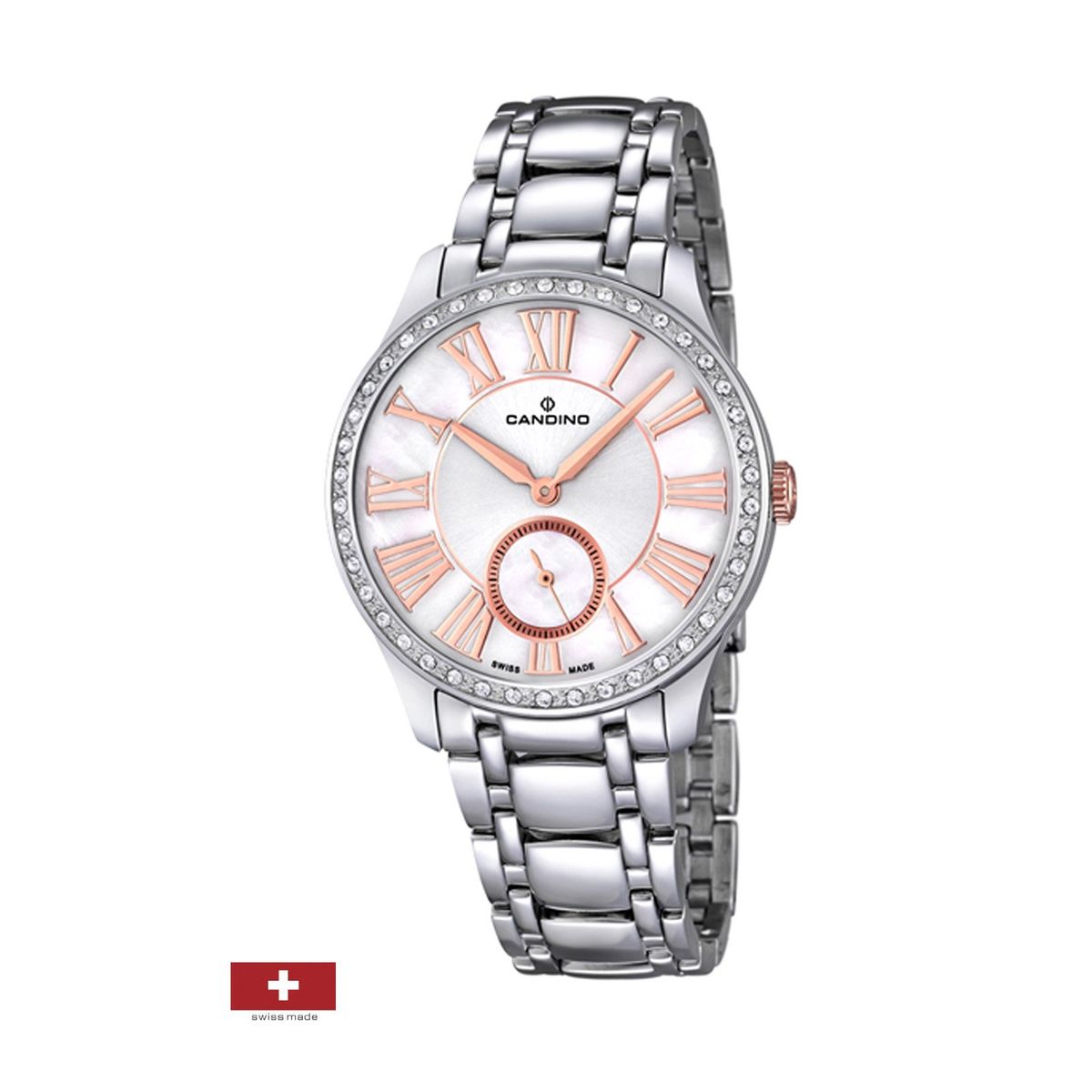 CANDINO - Reloj C4595/1 Candino Blanco Mujer Elegance D-Light