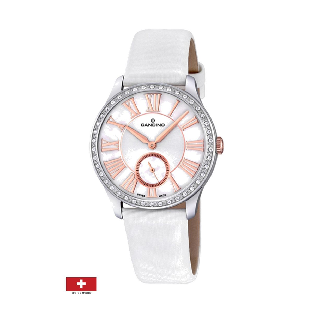 CANDINO - Reloj C4596/1 Candino Blanco Mujer Elegance D-Light