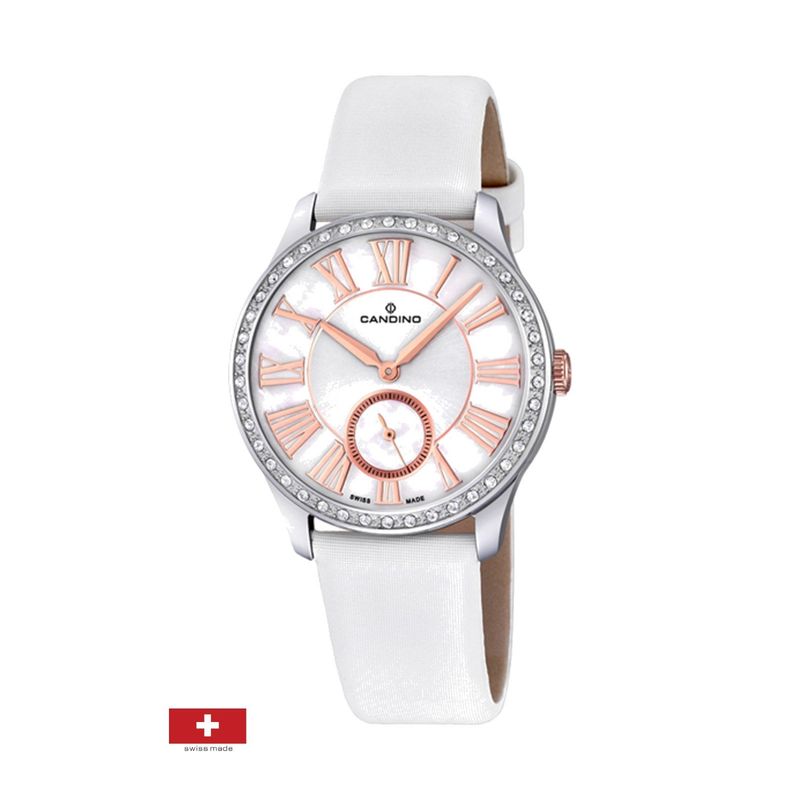 CANDINO - Reloj C4596/1 Candino Blanco Mujer Elegance D-Light