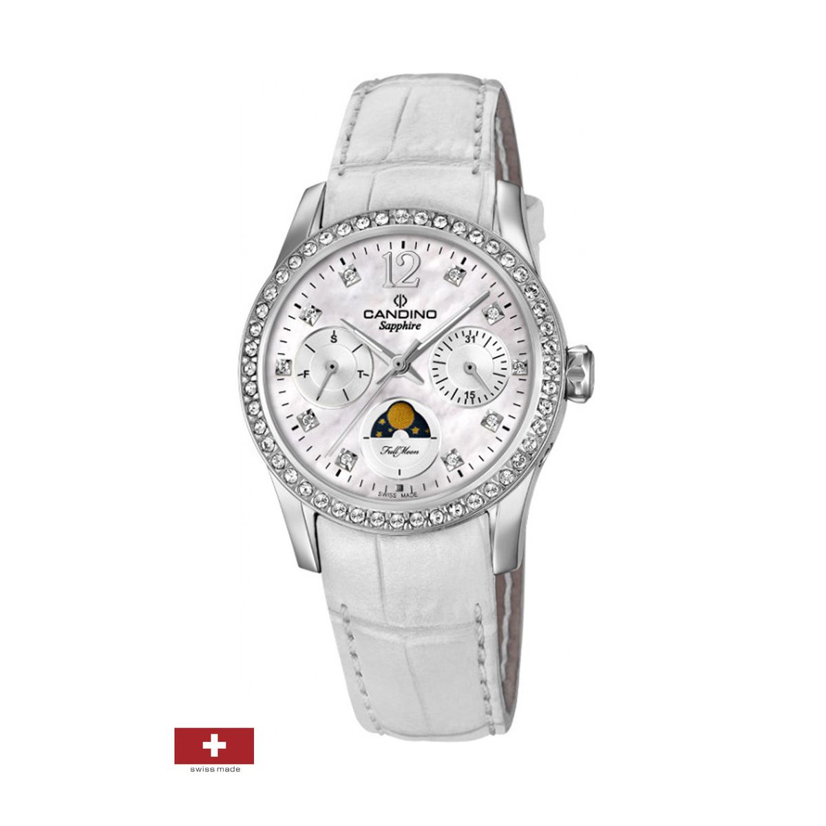 CANDINO - Reloj C4684/1 Candino Blanco Mujer Elegance D - Light