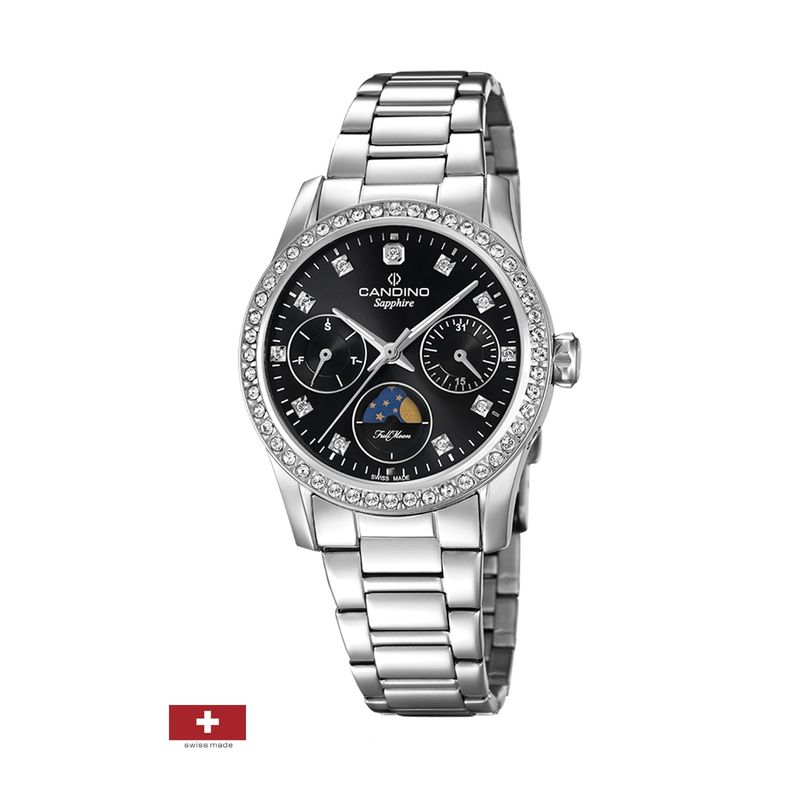 CANDINO - Reloj C4686/2 Candino Negro Mujer Elegance D-Light