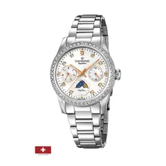 CANDINO - Reloj C4686/1 Blanco Mujer Elegance D-Light