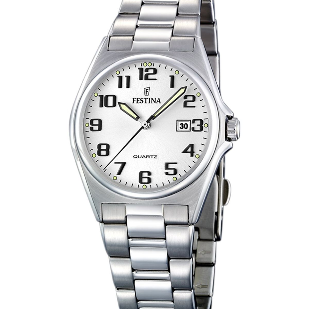 FESTINA - Reloj F16375/9 Festina Blanco Mujer Acero Clasico