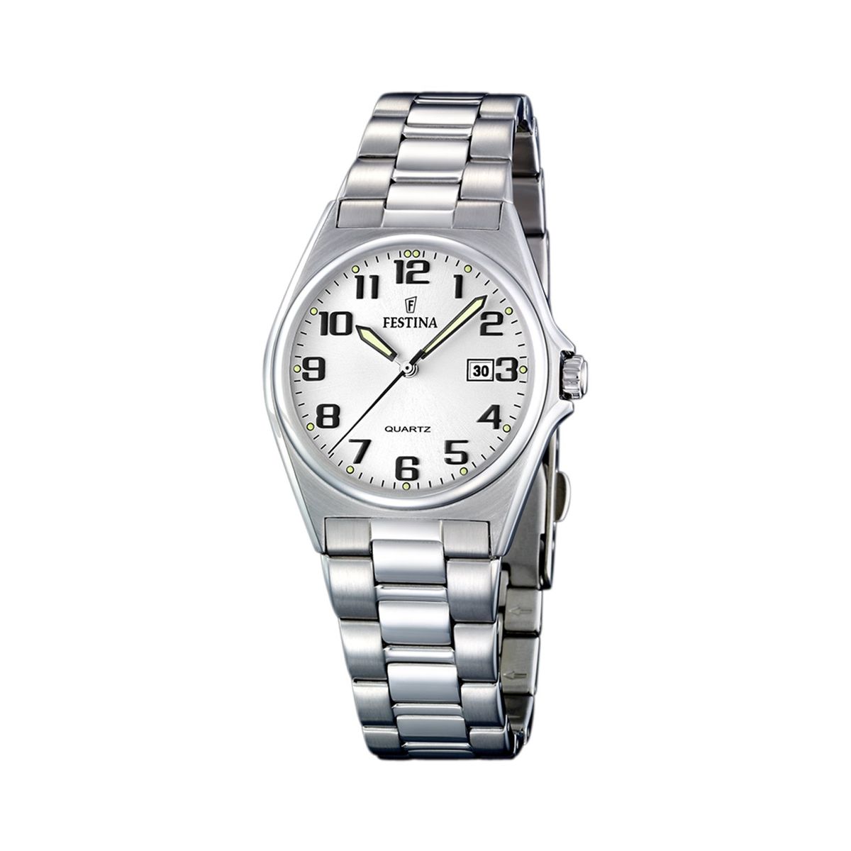 FESTINA - Reloj F16375/9 Festina Blanco Mujer Acero Clasico