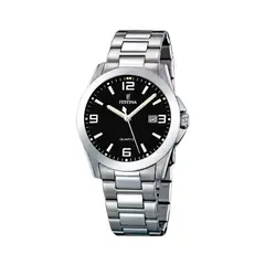FESTINA - Reloj F16376/4 Negro Hombre Acero Clásico