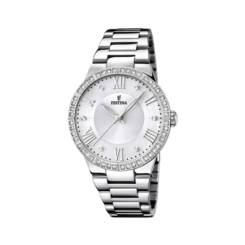 FESTINA - Reloj F16719/1 Festina Plateado Mujer Boyfriend Collection