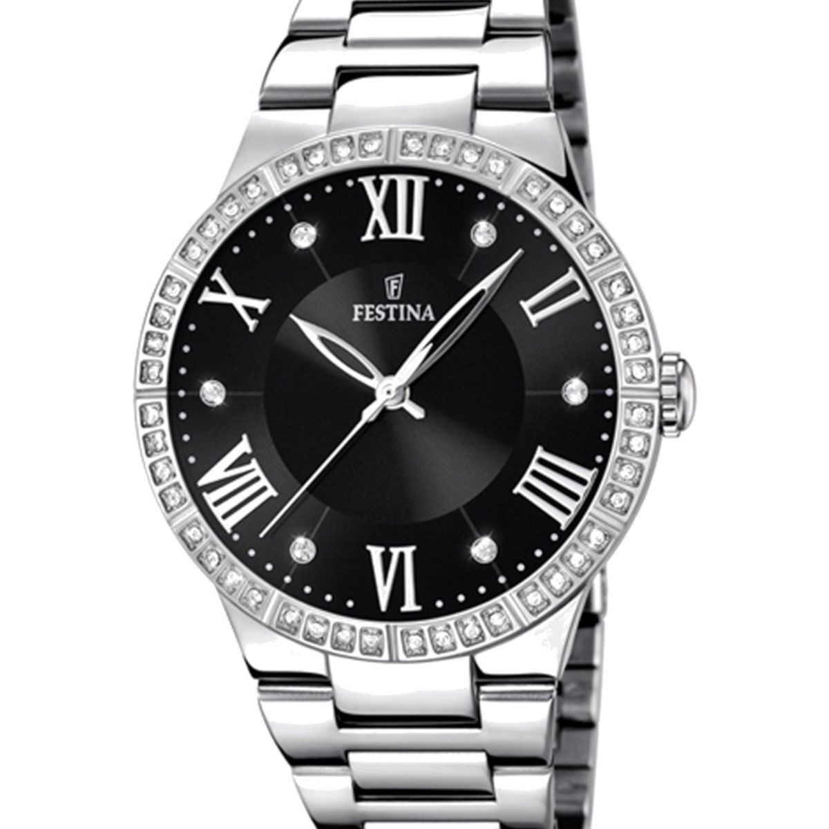 FESTINA - Reloj F16719/2 Festina Negro Mujer Boyfriend Collection