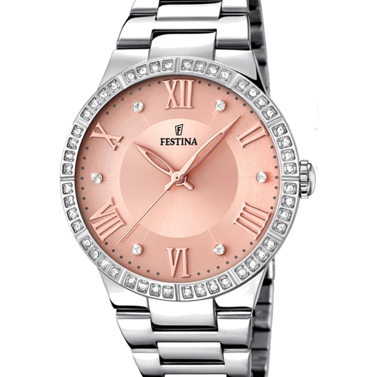 FESTINA - Reloj F16719/3 Festina Golden Rose Mujer Boyfriend Collection