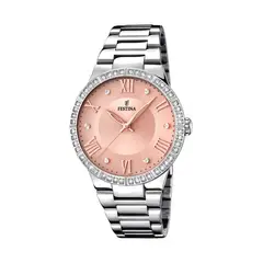 FESTINA - Reloj F16719/3 Golden Rose Mujer Boyfriend Collection