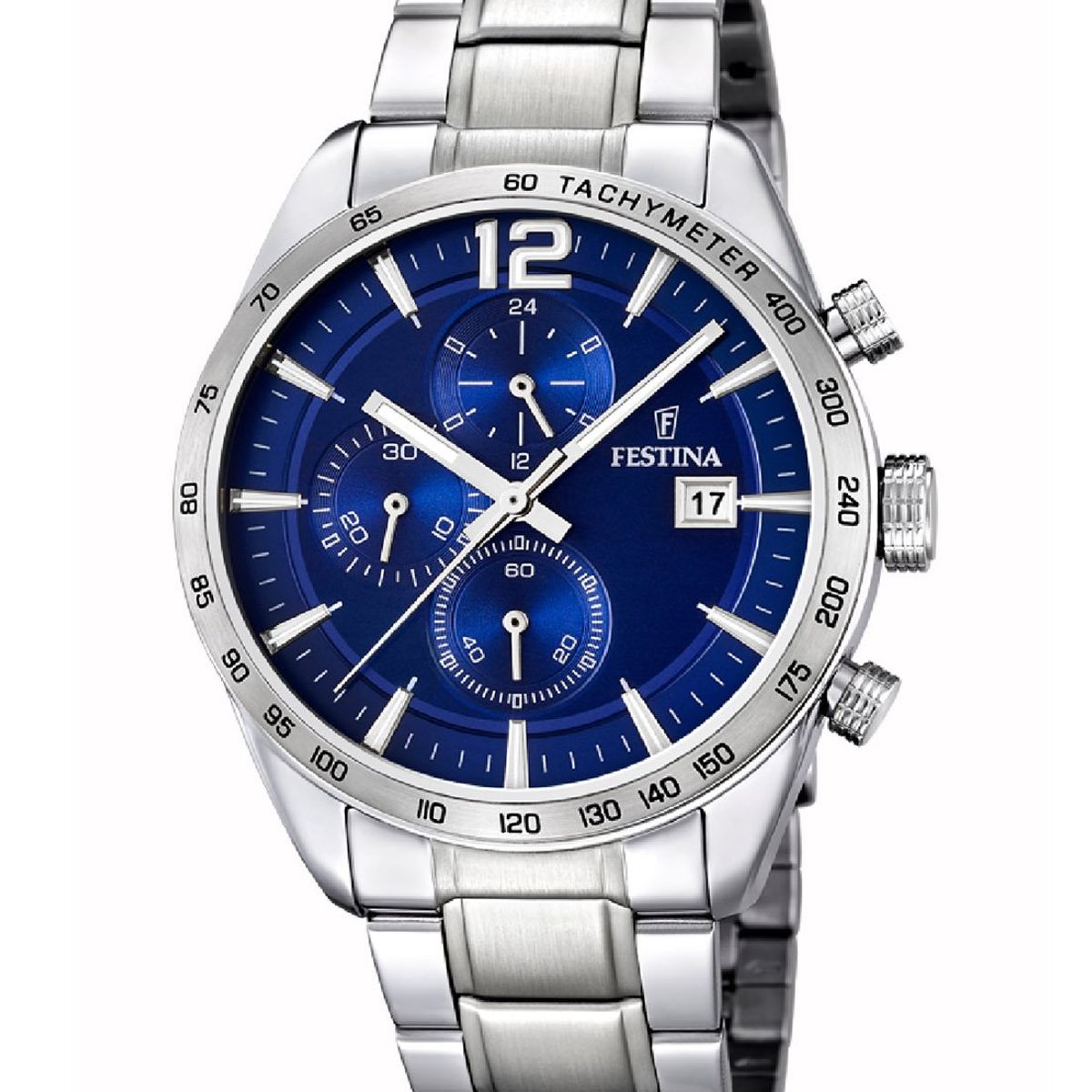 FESTINA - Reloj F16759/3 Festina Azul Hombre Timeless Chronograph