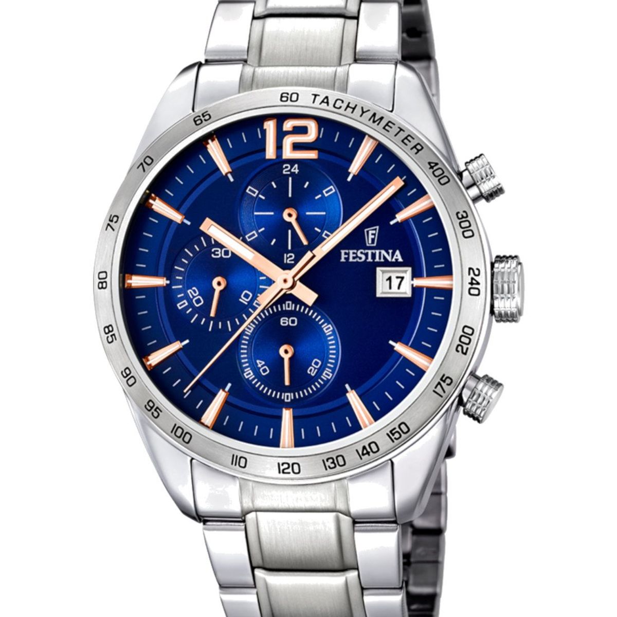 FESTINA - Reloj F16759/5 Festina Azul Hombre Timeless Chronograph