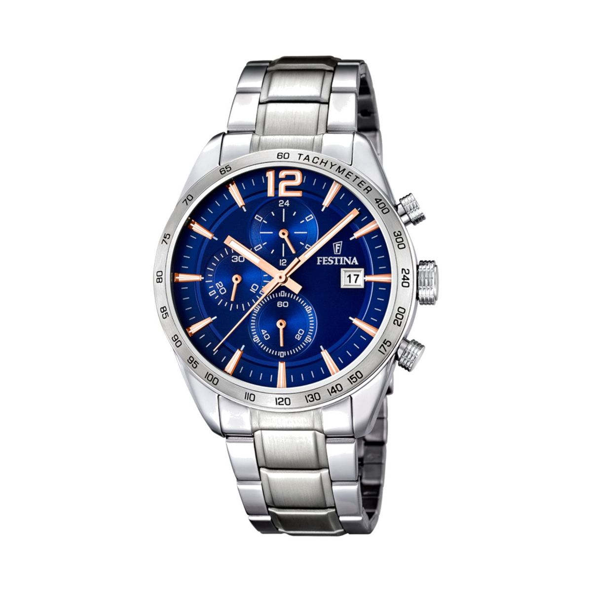FESTINA - Reloj F16759/5 Festina Azul Hombre Timeless Chronograph