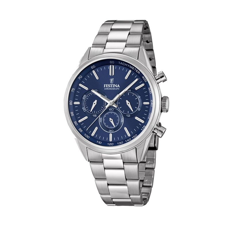 FESTINA - Reloj F16820/2 Festina Azul Hombre Timeless Chronograph