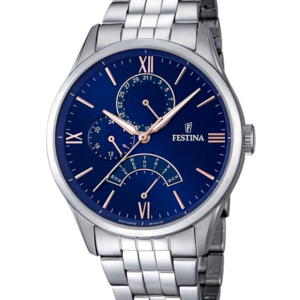 FESTINA - Reloj F16822/3 Festina Azul Hombre Retro
