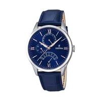 Reloj F16823/3 Azul Hombre Retro