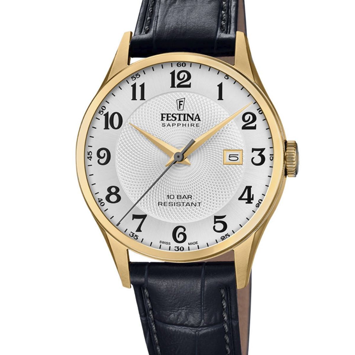 FESTINA SWISS - Reloj F20010/1 Festina Swiss Gris Hombre Swiss Made