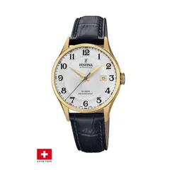 FESTINA SWISS - Reloj F20010/1 Gris Hombre Swiss Made