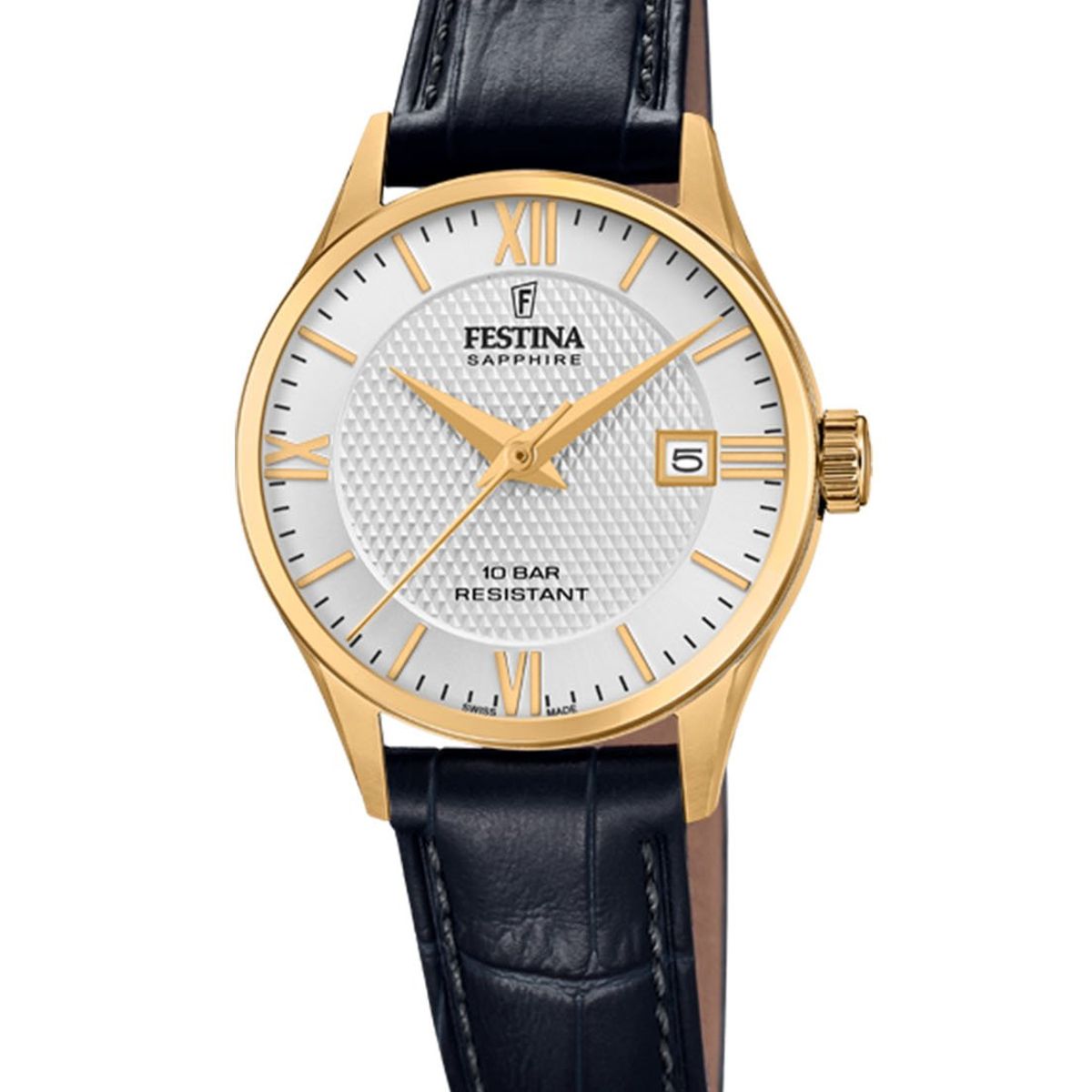 FESTINA SWISS - Reloj F20011/1 Festina Swiss Gris Mujer Swiss Made