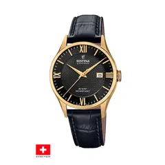 FESTINA SWISS - Reloj F20010/4 Negro Hombre Swiss Made