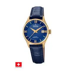 FESTINA SWISS - Reloj F20011/3 Azul Mujer Swiss Made