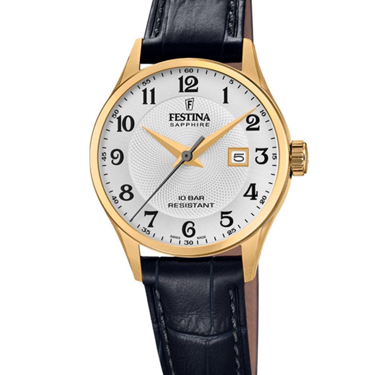 FESTINA SWISS - Reloj F20011/5 Festina Swiss Gris Mujer Swiss Made