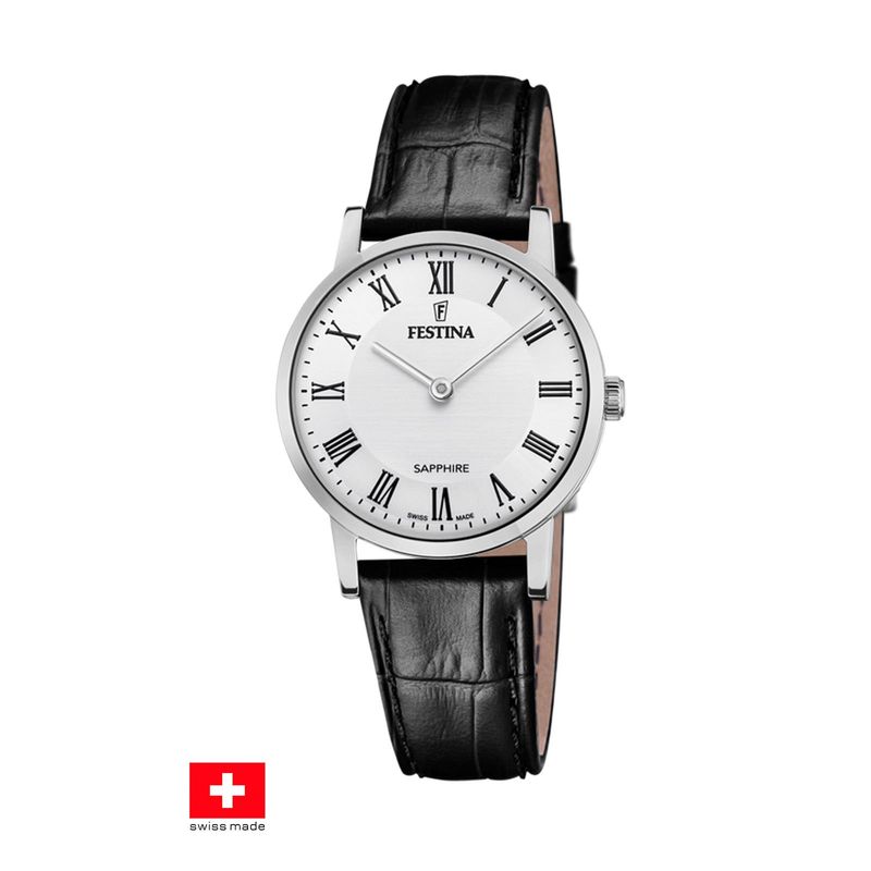 FESTINA SWISS - Reloj F20013/2 Festina Swiss Blanco Mujer Swiss Made