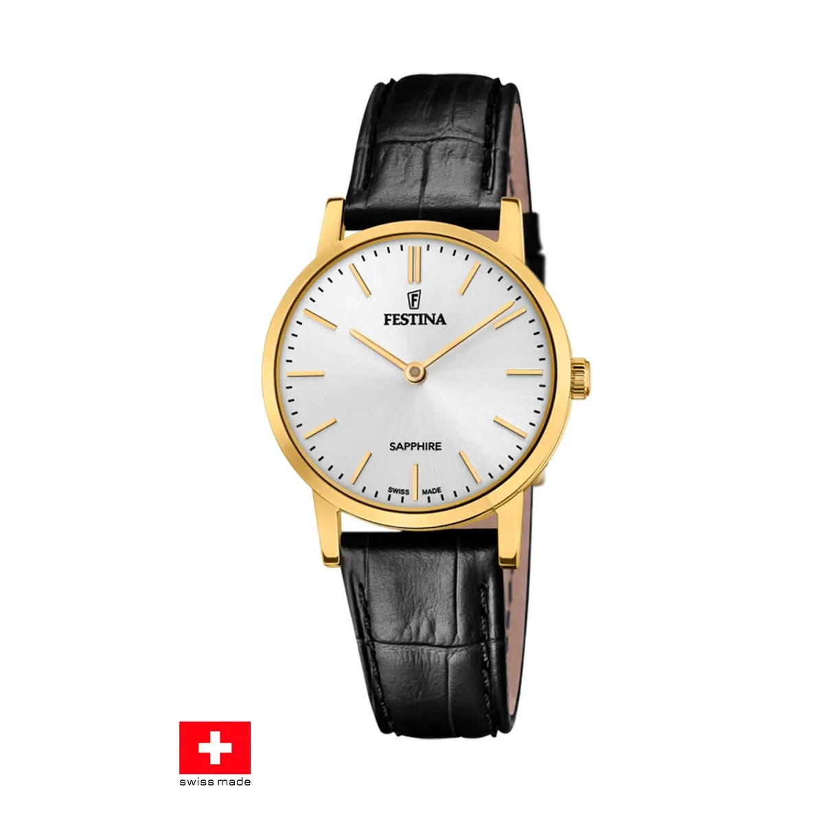 FESTINA SWISS - Reloj F20017/1 Festina Swiss Blanco Mujer Swiss Made