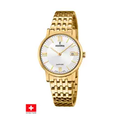 FESTINA SWISS - Reloj F20021/1 Plateado Mujer Swiss Made