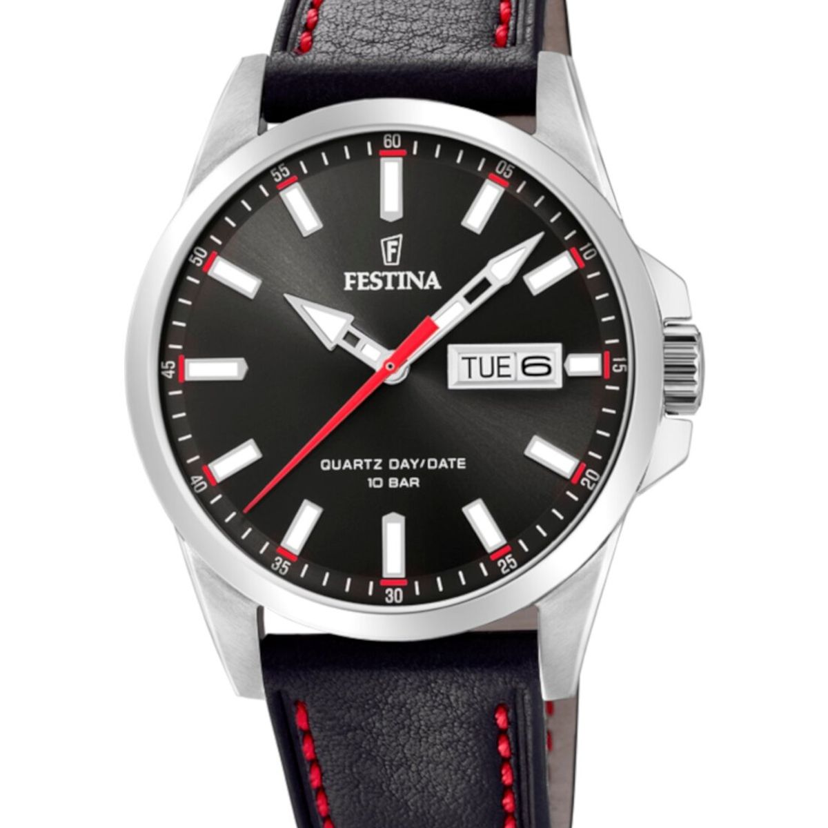 FESTINA - Reloj F20358/4 Festina Negro Hombre Acero Clásico