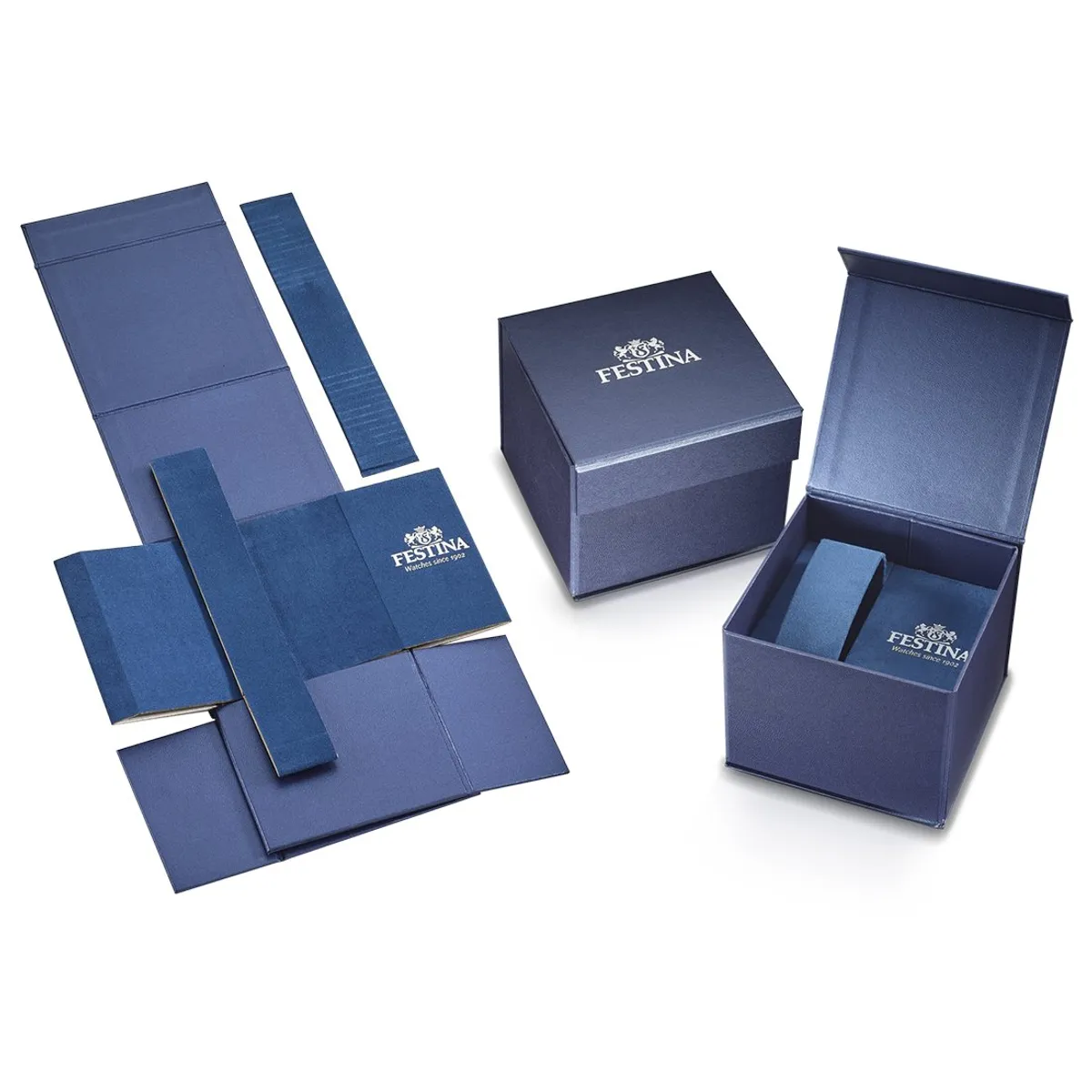 FESTINA - Reloj F20358/B Festina Azul Hombre Acero Clásico