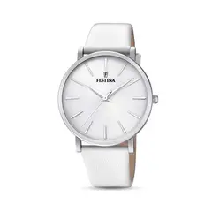 FESTINA - Reloj F20371/1 Blanco Mujer Boyfriend Collection