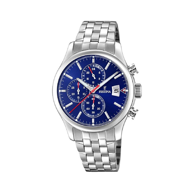 FESTINA - Reloj F20374/2 Festina Azul Hombre Timeless Chronograph