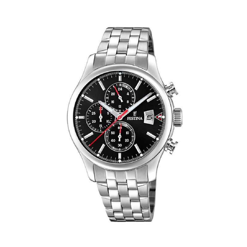 FESTINA - Reloj F20374/3 Festina Negro Hombre Timeless Chronograph