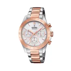 FESTINA - Reloj F20398/1 Blanco Mujer Boyfriend Collection