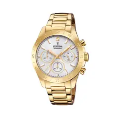 FESTINA - Reloj F20400/1 Blanco Mujer Boyfriend Collection